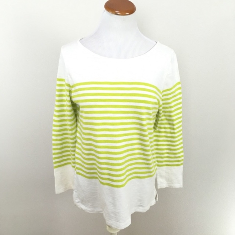 Joie Abina Striped Long Sleeve‎ Pullover Knit Top Women’s Sz Medium